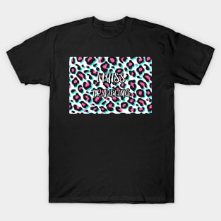 I Miss Traveling: Cute Leopard Pattern Design Gift, Social Distancing Gift Idea T-Shirt